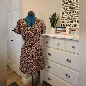 Loft Floral Dress with Pockets